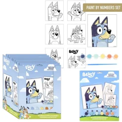 Verven op nummer Bluey