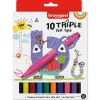 Viltstiften Triple Bruynzeel 10 Stuks