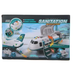 Vliegtuig city dreamliner met licht en geluid