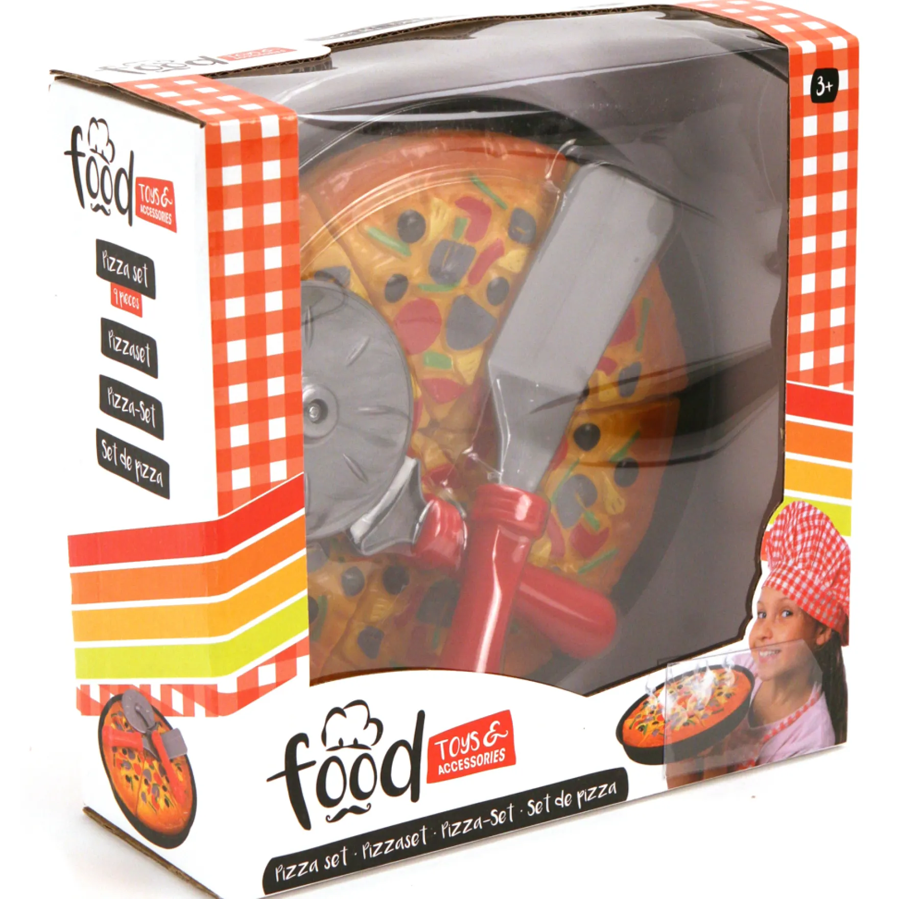 Voedsel Pizzaset + Pizzames