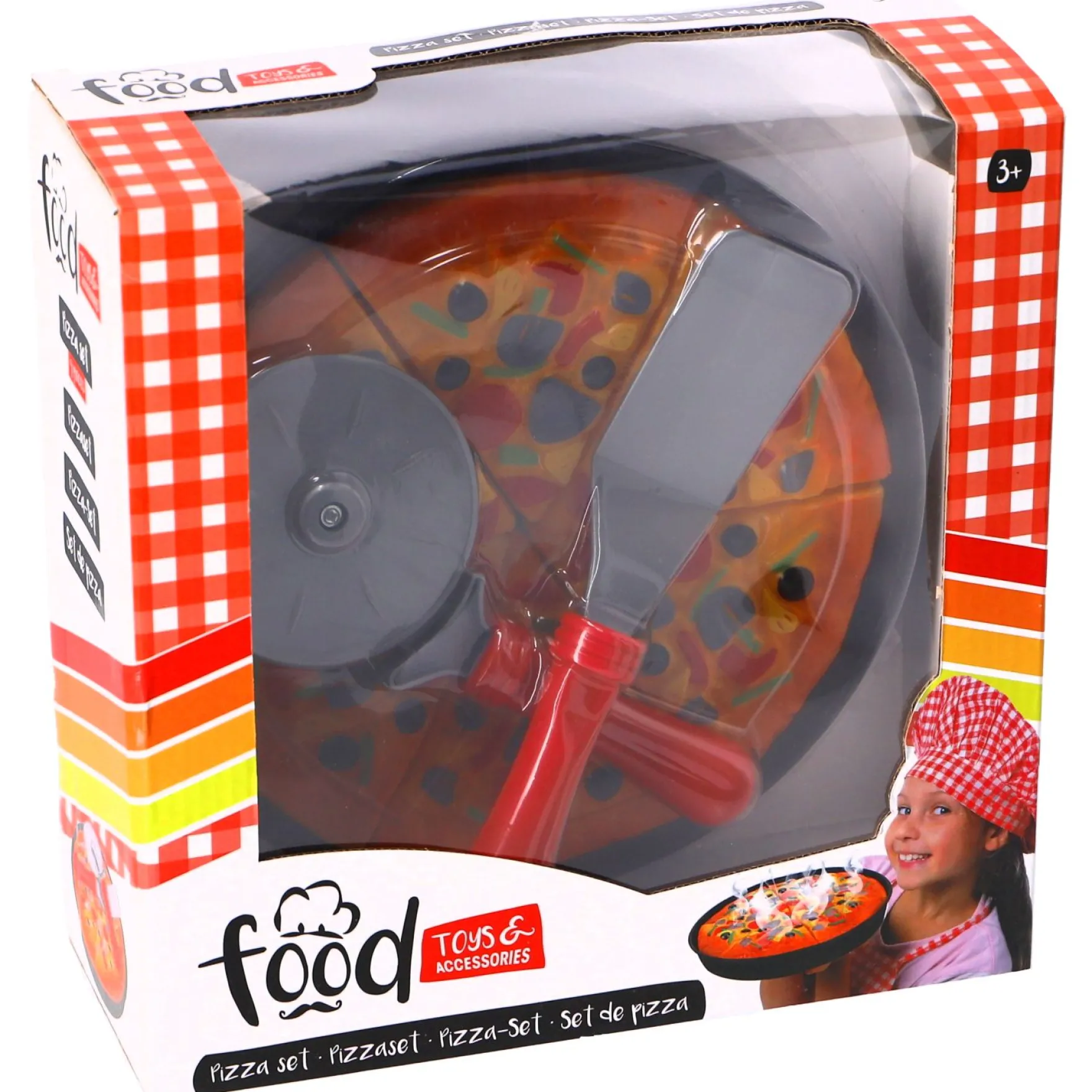 Voedsel Pizzaset + Pizzames