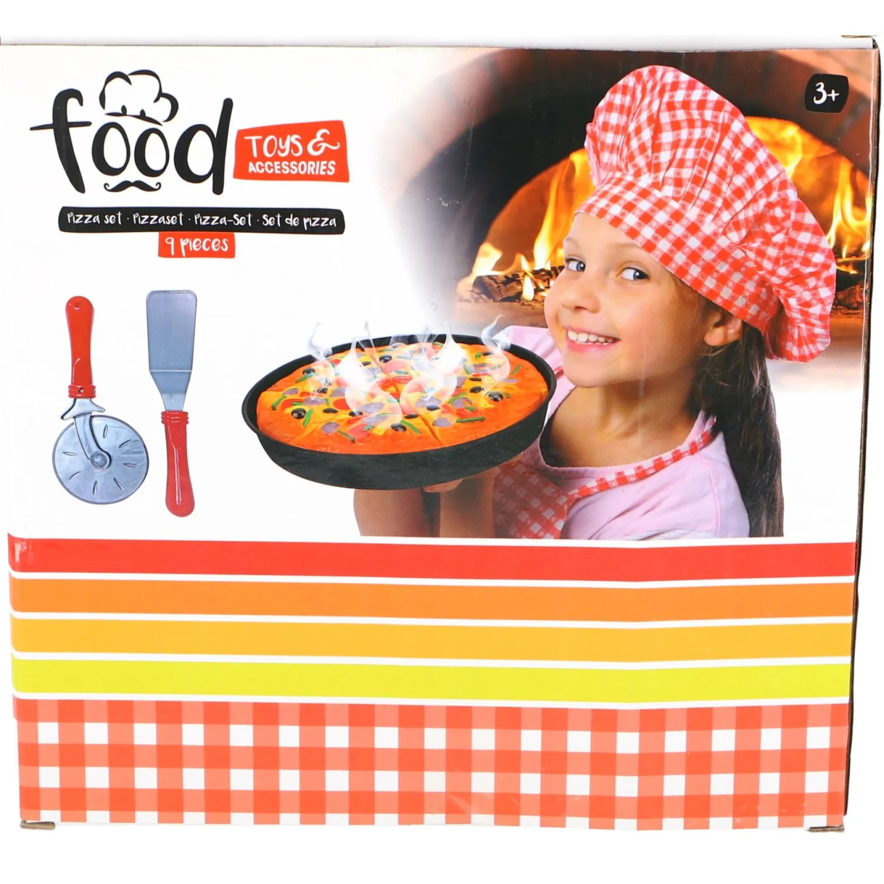 Voedsel Pizzaset + Pizzames