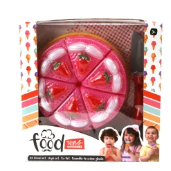 Voedsel Taart Met Taartschep