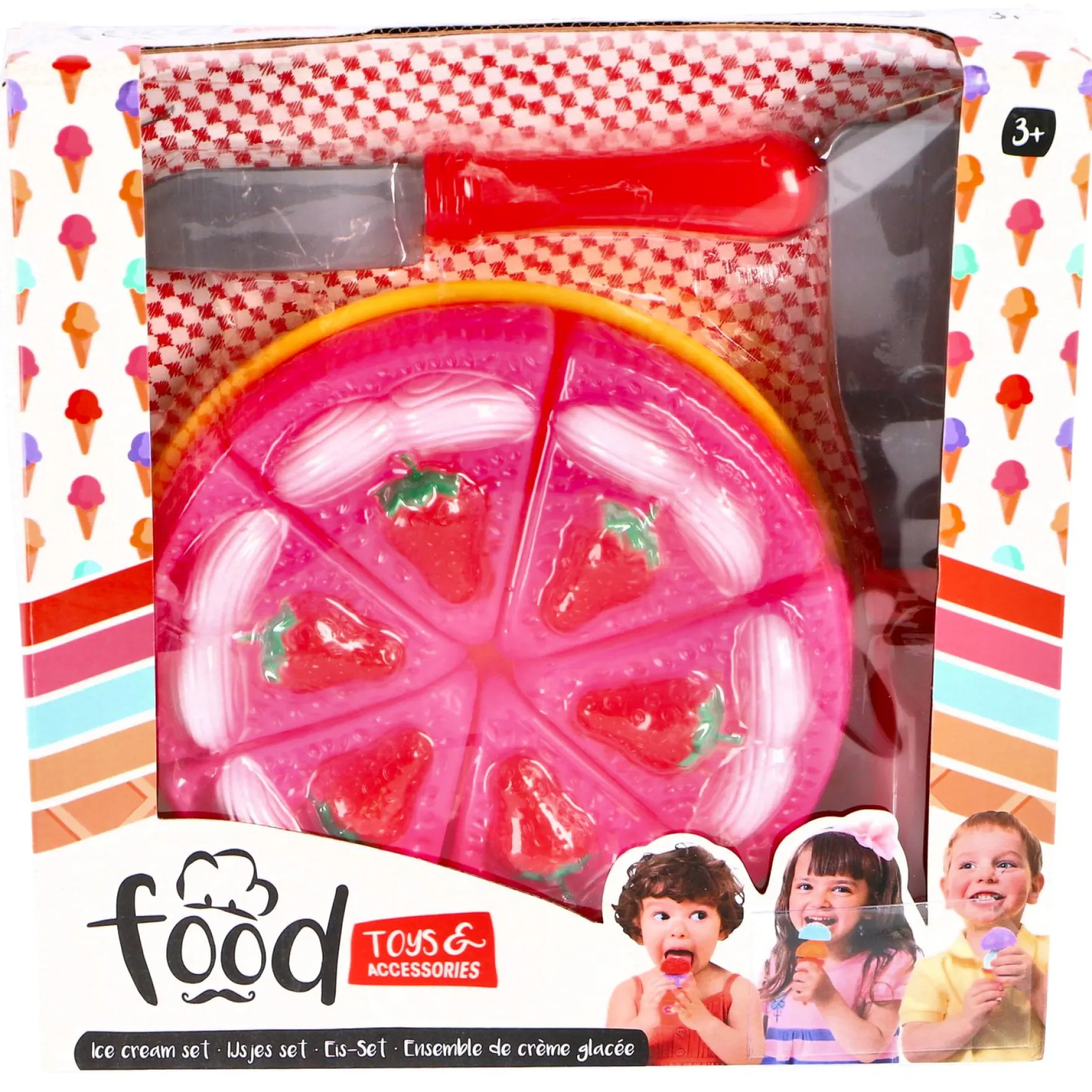 Voedsel Taart Met Taartschep