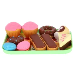 Voedselset donut en macaron