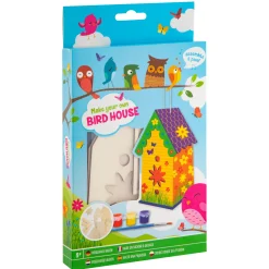 Vogelhuisje maken mini 3 assorti