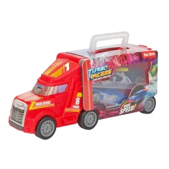 Vrachtwagen mini koffer met 2 auto's 2 assorti