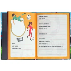 Vriendenboek voetbal meisjes