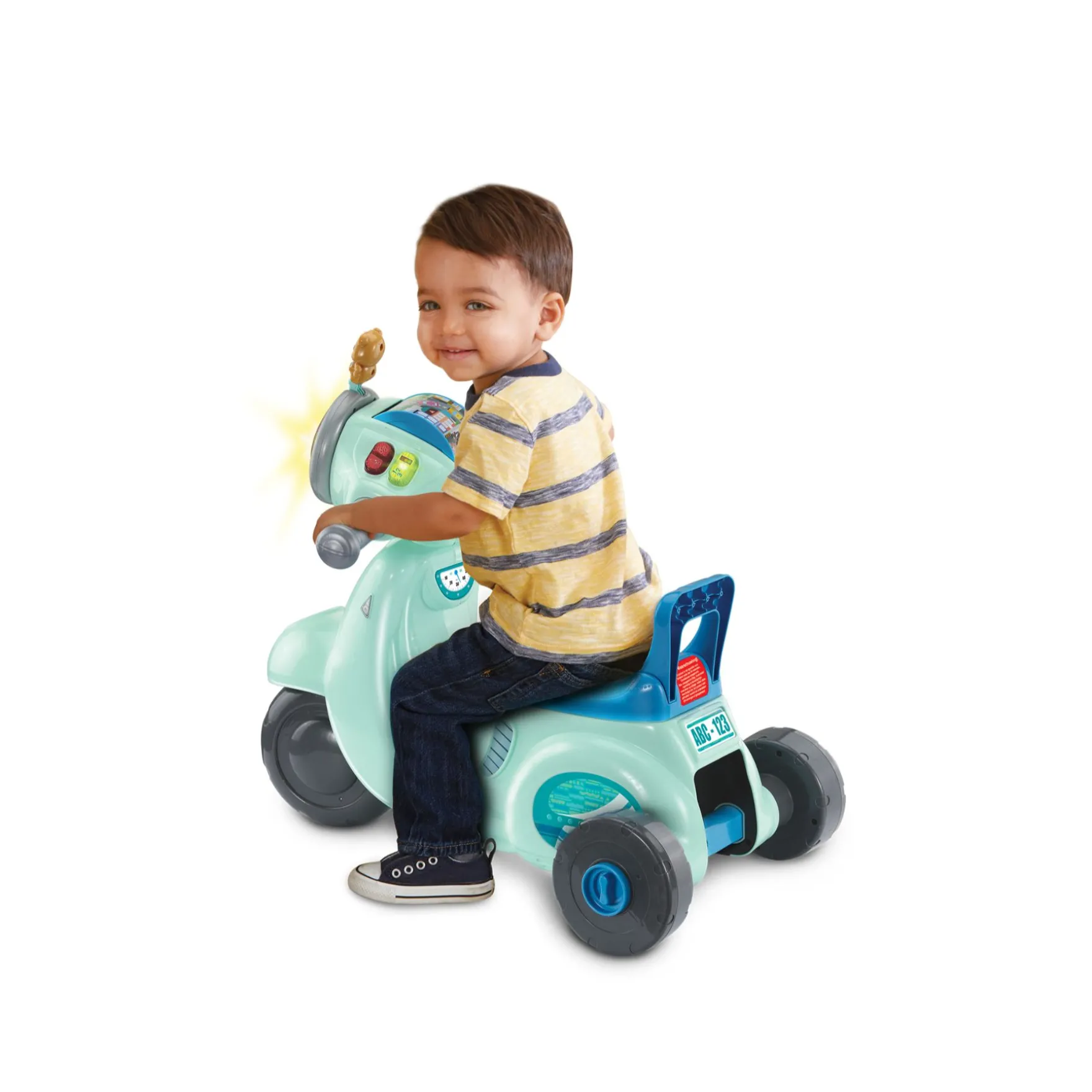 Vtech Baby 2 in 1 Loopscooter blauw