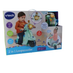Vtech Baby 2 in 1 Loopscooter blauw