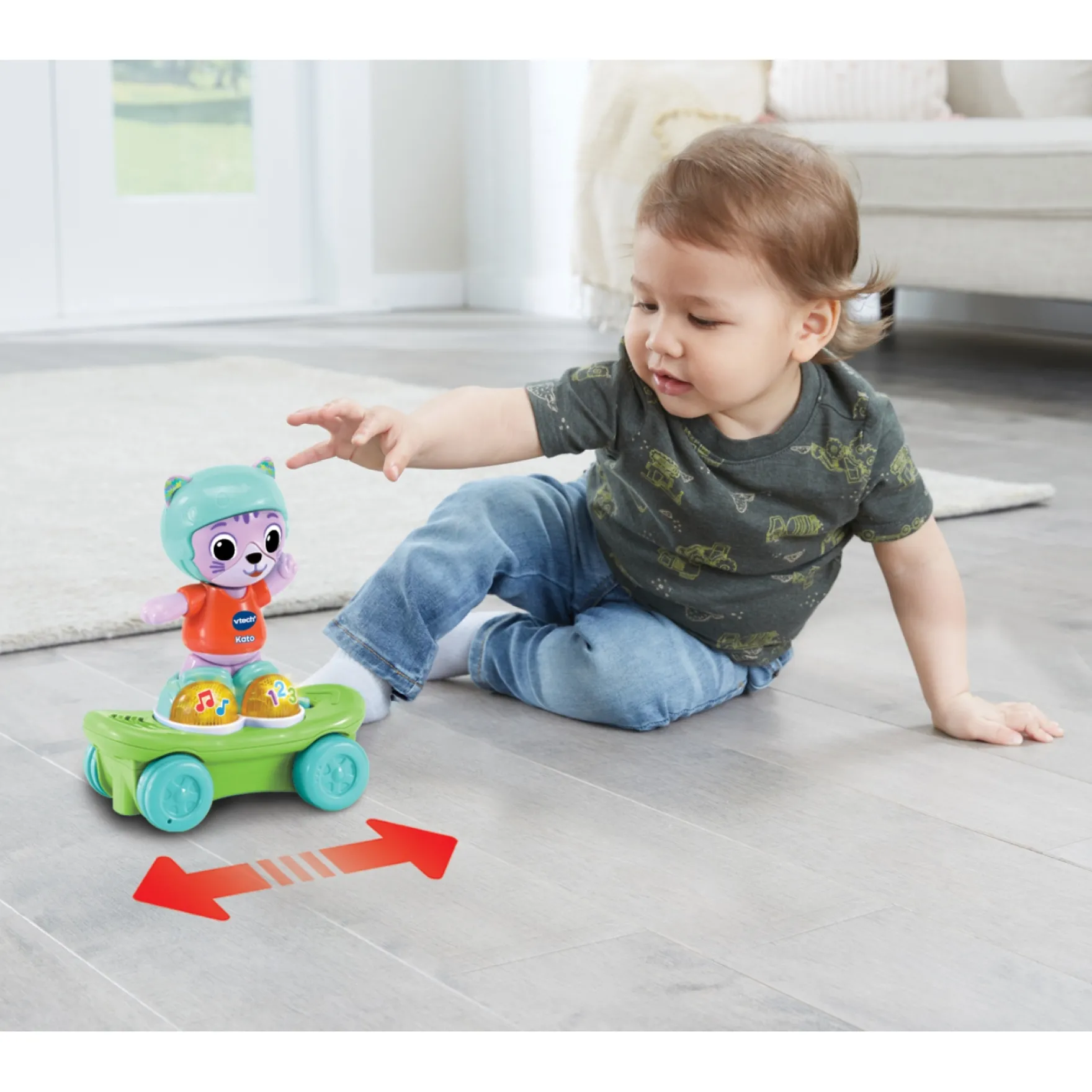 Vtech Baby De Skateboard Kat