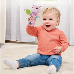 Vtech baby nijlpaard roze