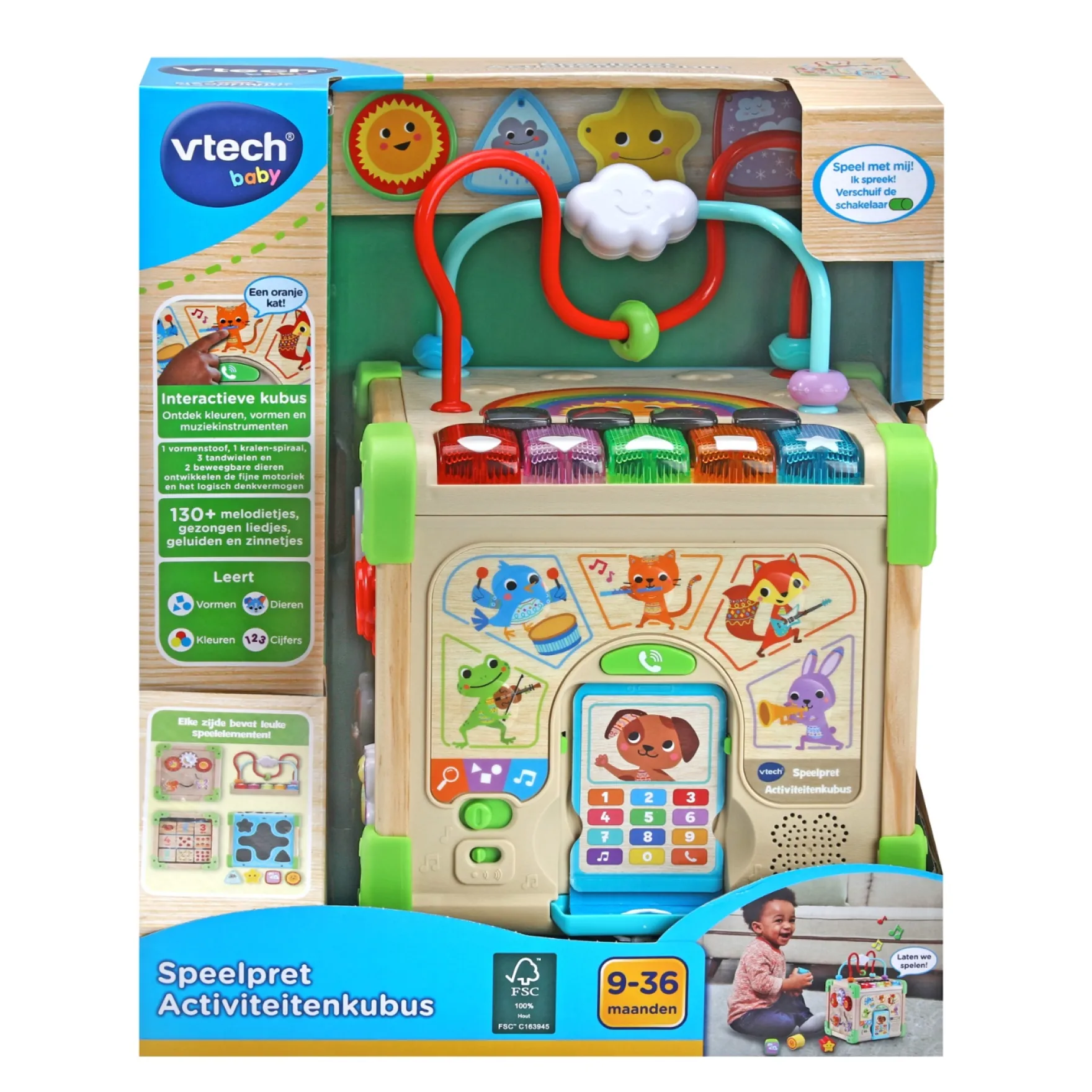 Vtech Baby Speelpret Activiteitenkubus