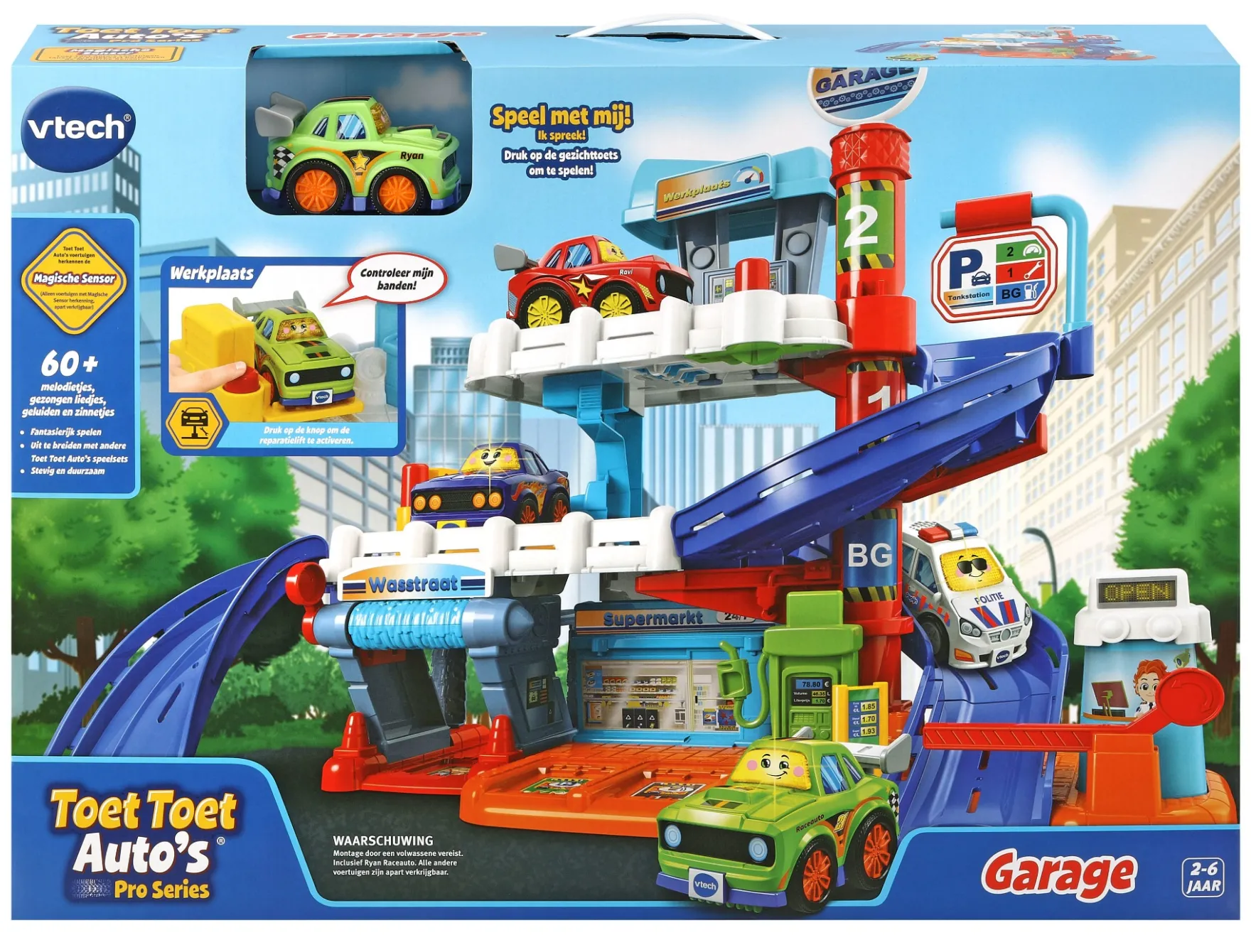 Vtech Toet Toet Garage met Takelwagen