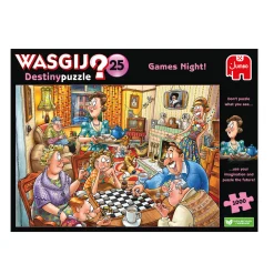 Wasgij Destiny Puzzel 25 Spelletjesavond!  1000 Stukjes