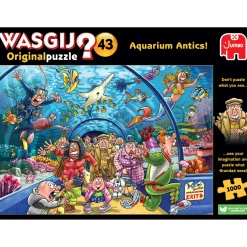 Wasgij Original Puzzel 43 Aquarium Antics 1000 st.