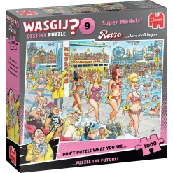 Wasgij puzzel retro Topmodellen 1000 stukjes