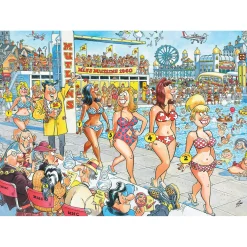 Wasgij puzzel retro Topmodellen 1000 stukjes