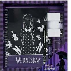 Wednesday schrijfset giftbox