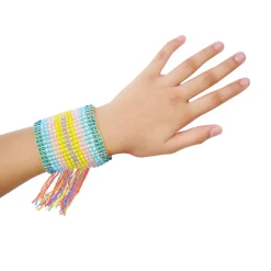 Weefgetouw set met garen en kralen