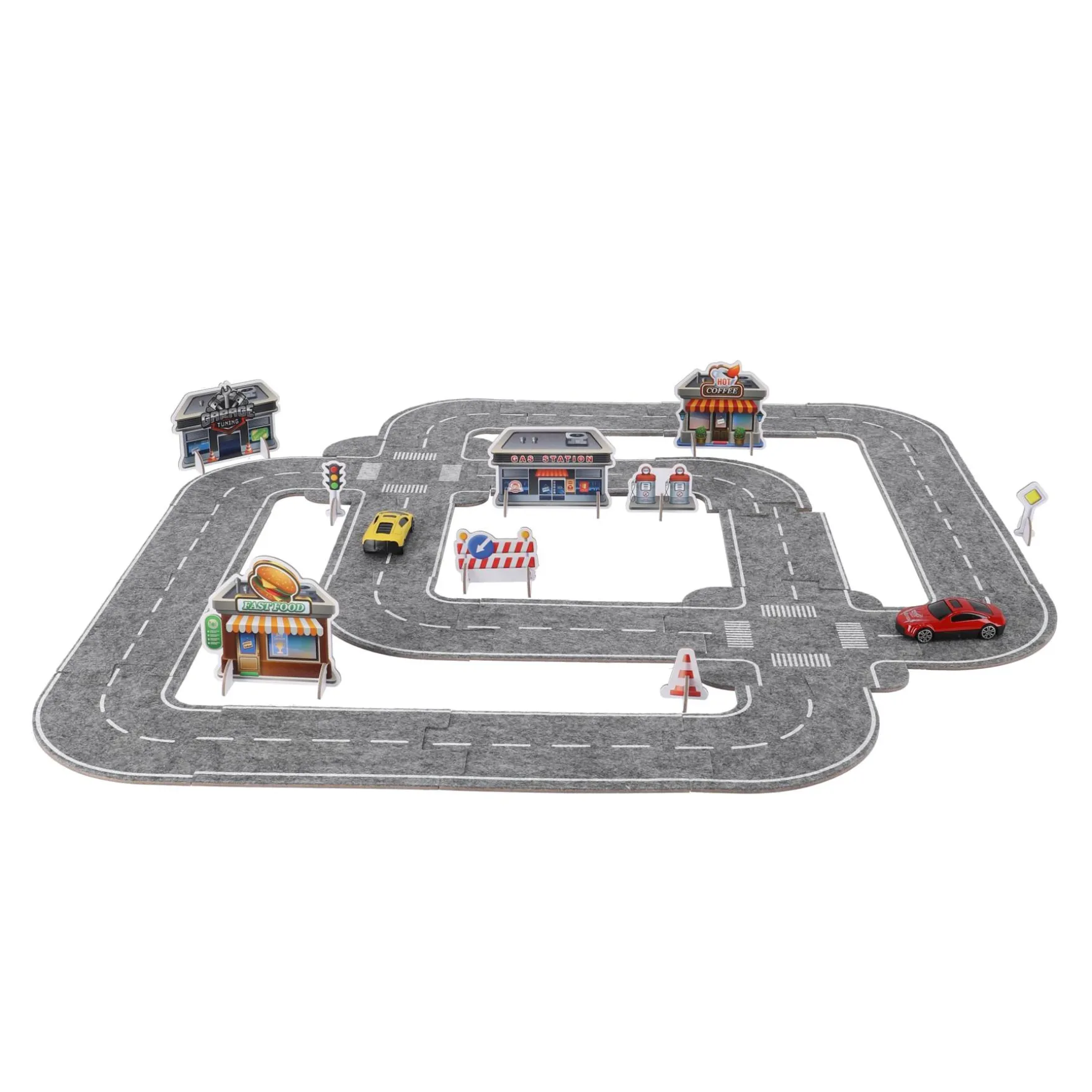 Wegenpuzzel 22-Delig