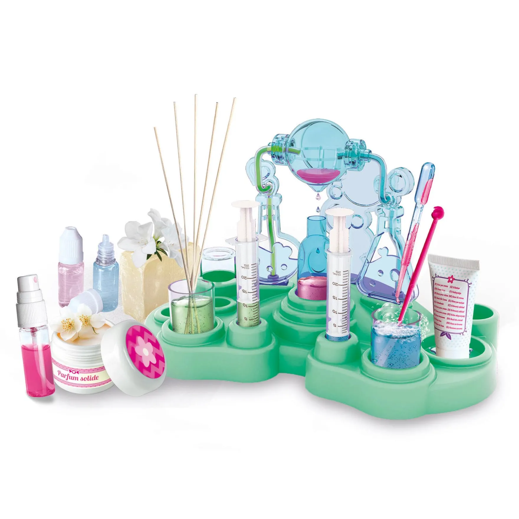 Wetenschap parfumlab luxe