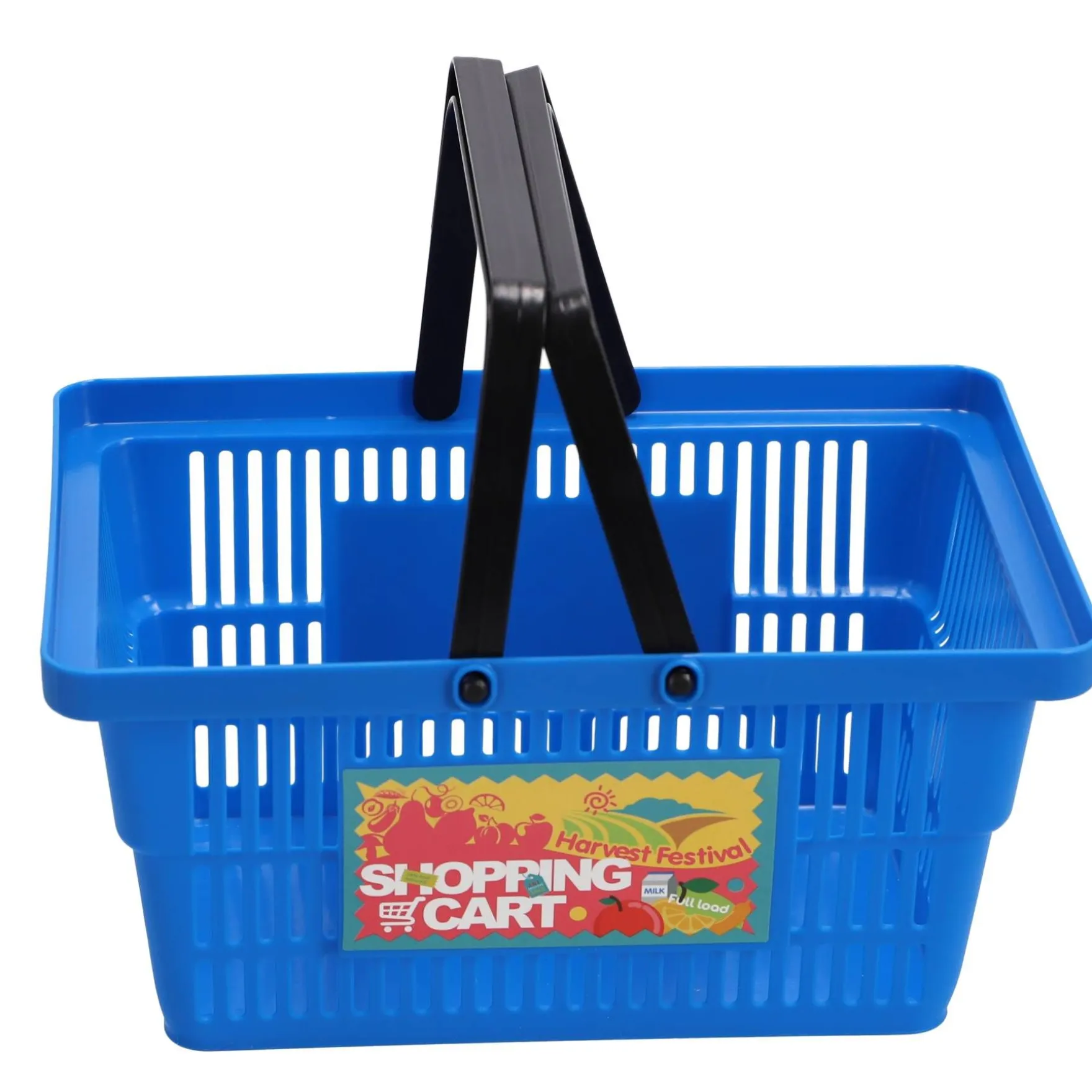 Winkelmandje gevuld rood