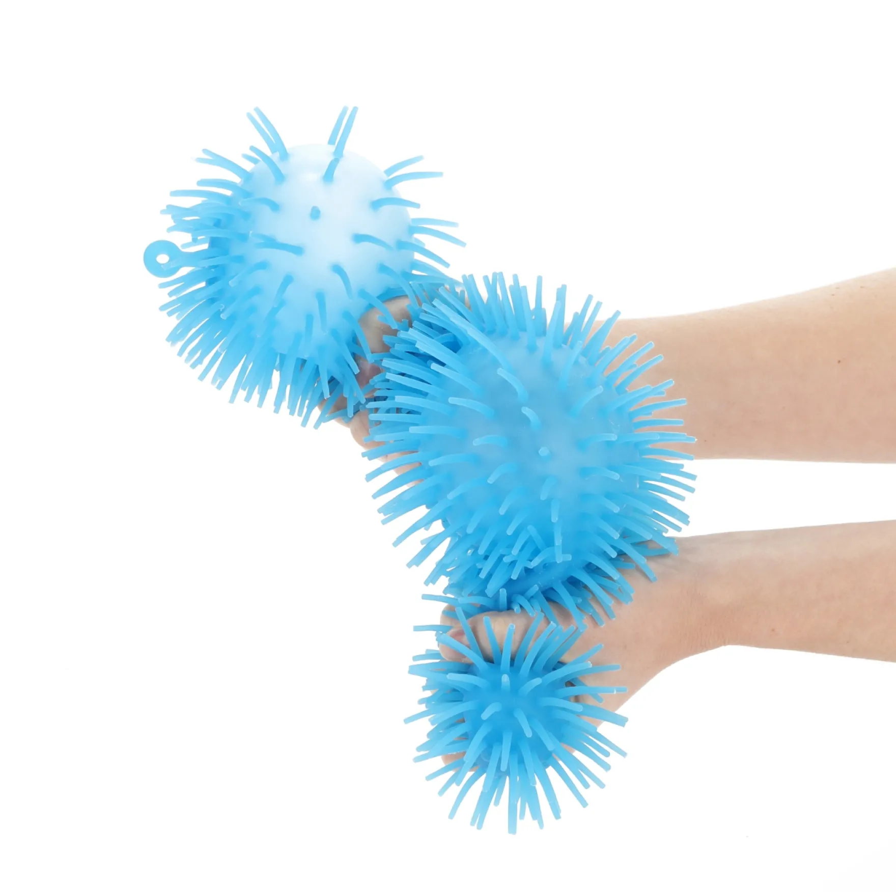 Worm fluffy 33 cm 6 assorti