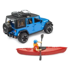 Wrangler jeep met kayak