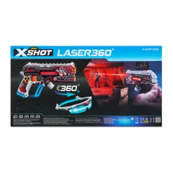 X-Shot skins laser 360 2 pak
