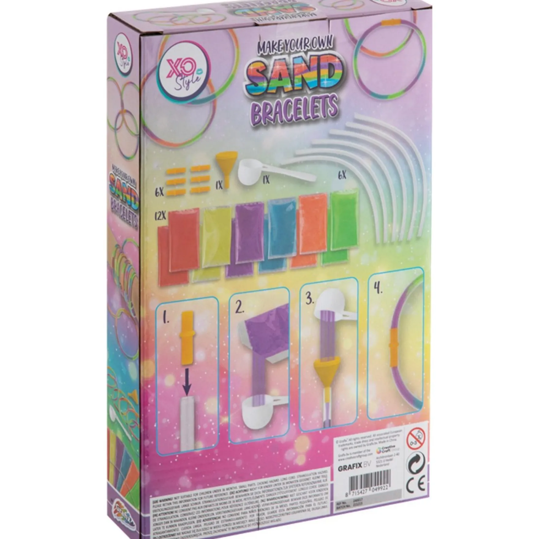 Zand armbanden maken 18 delig