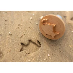 Zand stempelvormen hout 3 stuks BS toys