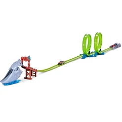 Zuru Metal Machines Shark Attack Racebaan met Diecast Auto