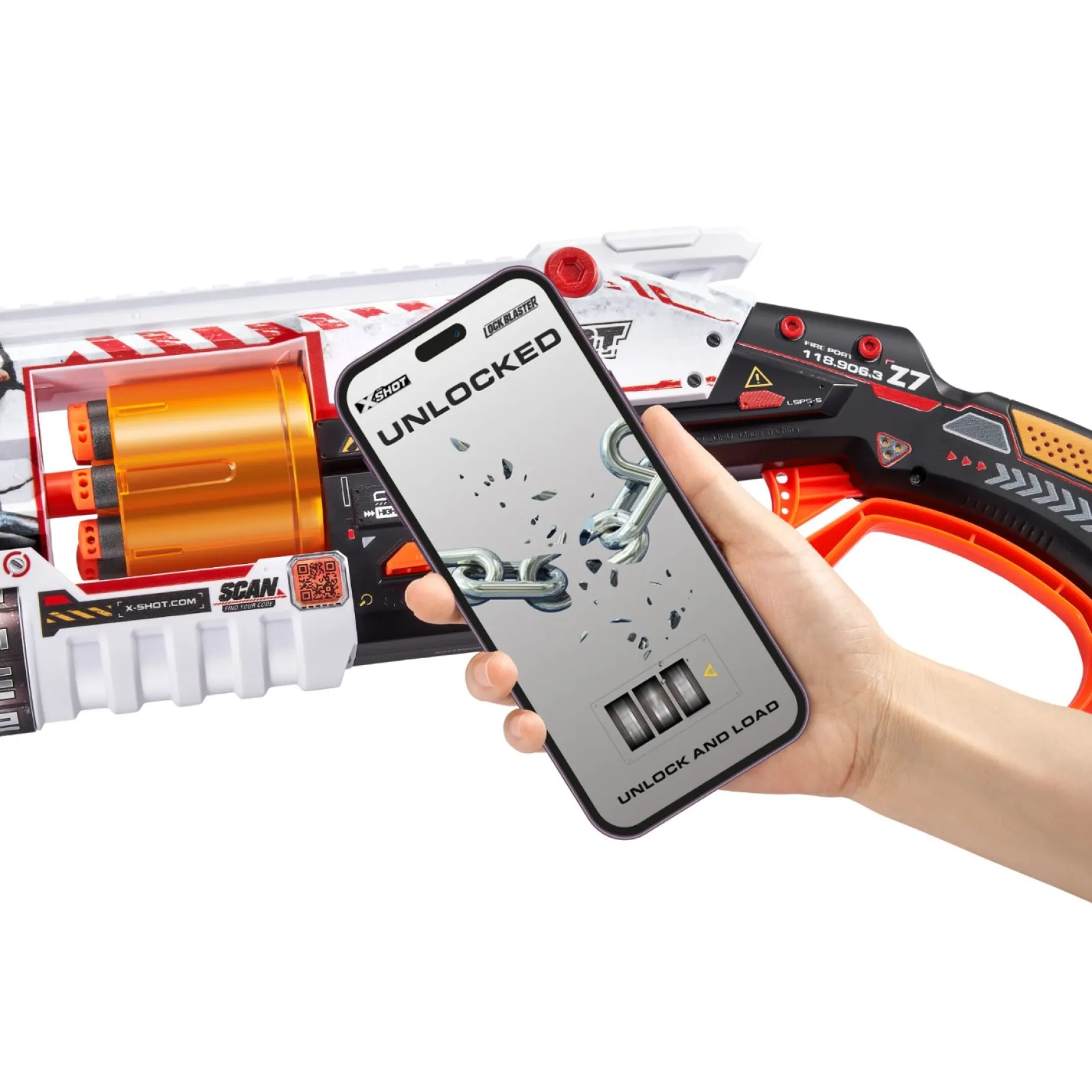 Zuru X-Shot skins lock gun (16 darts)