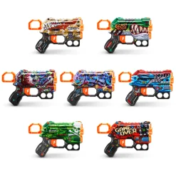 Zuru X-Shot Skins Menace Met 8 Darts