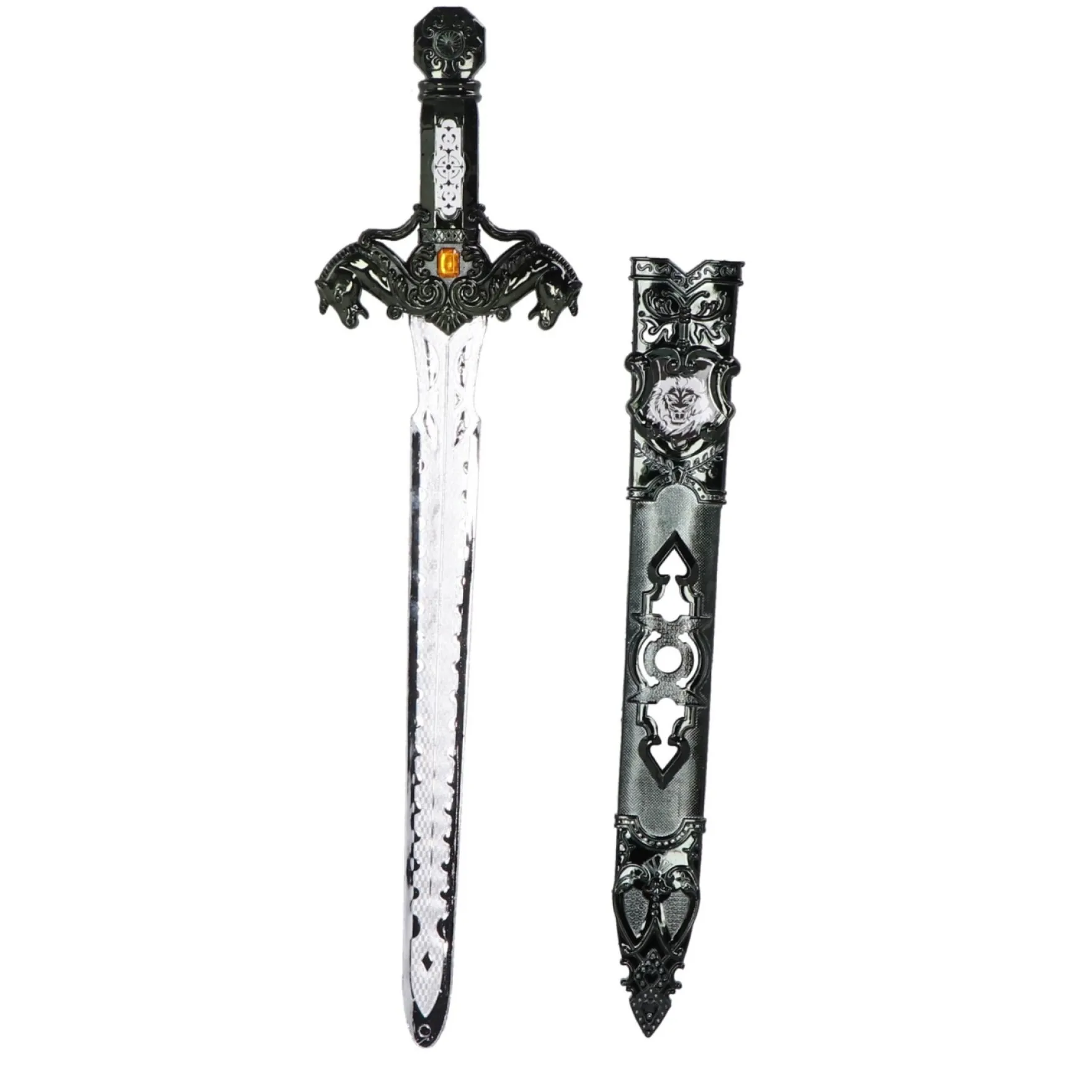 Zwaard ridder in schede 3 assorti