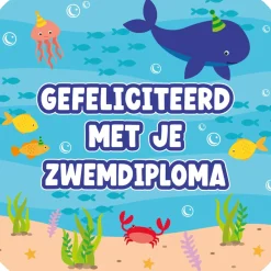 Zwemdiploma Huldeschild